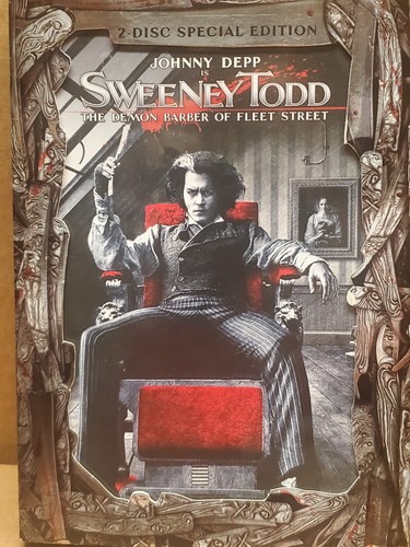 Sweeney Todd: The Demon Barber of Fleet Street (DVD, 2-Disc Collectors Edition) - Picture 1 of 5