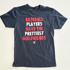BASEBALL LIFESTYLE 101 Tee Shirt Players / Prettiest Girlfriends : Men’s Small S