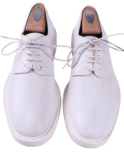 MMM Maison Martin Margiela Painted Wedge Sole Derbies Mens Shoes Eu 40 - Picture 5 of 11