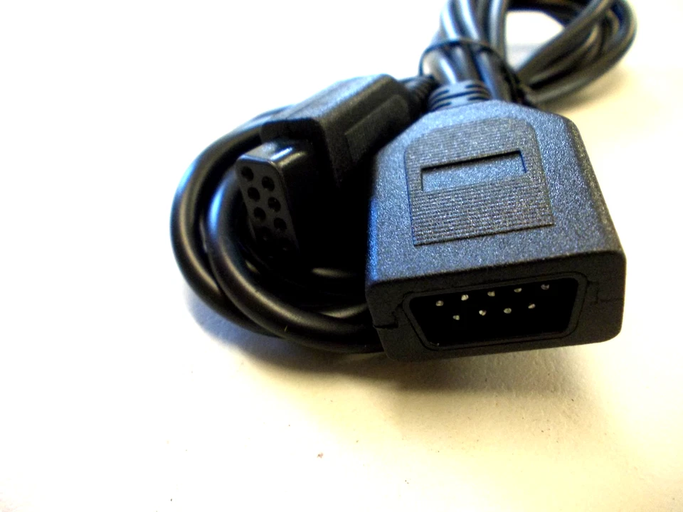 2 PCS JOYSTICK 6FT EXTENSION LEAD FOR ATARI 2600 C64 SEGA BRAND NEW - Image 3 of 4