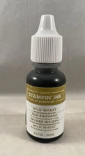 WILD WHEAT Reinker by Stampin Up Classic Ink, Refill New 2508