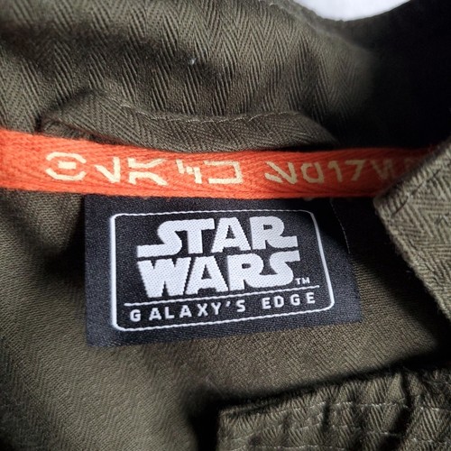 Chaqueta Star Wars Mujer Grande Verde Negra Aguja Outpost Galaxys Edge Resistance  - Imagen 12 de 12