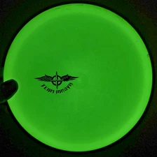 Innova Glow Champion Gator 174g Scaled Embossed Innova Team Stamp Used