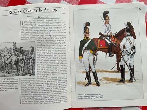 BOX Del Prado Napoleon at War Booklet 42 Ural Cossack 1812-14 Russian Cavalry - Picture 10 of 12