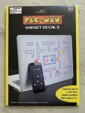 Pac-Man Gadget Decals Video Game - 4 Sheets for Laptops Smart Phones Tablets
