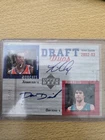 2005 Upper Deck Rookie Debut Draft Duos /75 Dan Dickau Kareem Rush Dual Auto RC