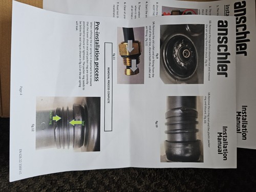 NEW ANSCHLER AIR SPRING FRONT FOR MERCEDES ML/GL-Class W164 GL 450 ML 350 500 - Picture 10 of 15