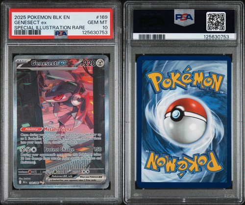 Genesect ex 169/086 Sv: Black Bolt Holo PSA 10 - Picture 3 of 3