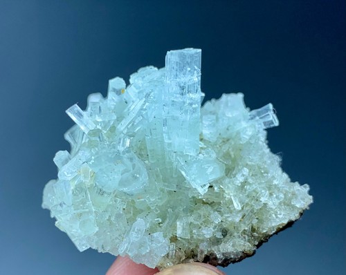 Hermoso ramo de cristal de aguamarina de 88 quilates de Skardu Pakistán - Imagen 13 de 13
