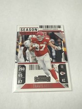 2024 Panini Contenders - Season Ticket Travis Kelce #48