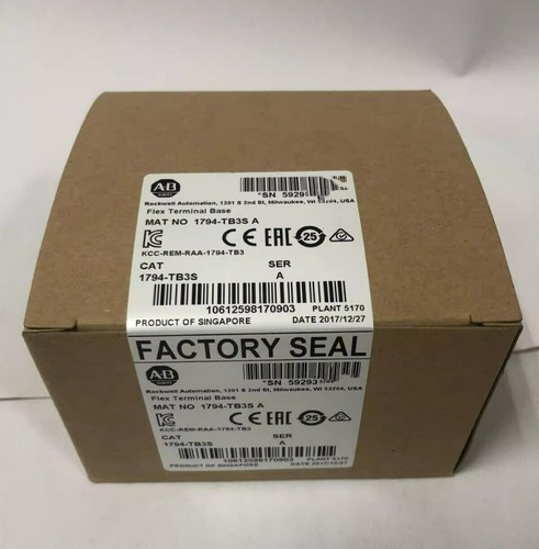 AB 1794-TB3S FLEX I/O Terminal Base Unit New in Sealed Box 1794TB3S US Free Tax - Picture 2 of 2