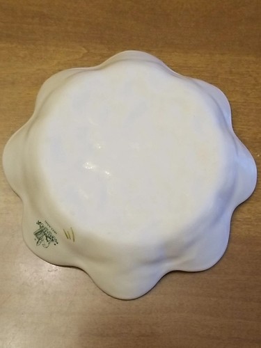 LOT~2 Belleek Ireland Shamrock Butter Dish Handle Plate Candy Sweet Trinket Bowl - Picture 6 of 14