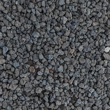 Black Lava Rocks for Plants Natural Horticultural Volcanic Rock 1/4" Size Mined