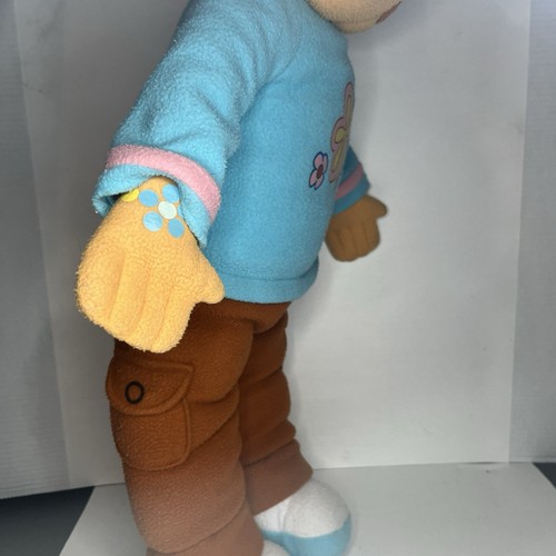 Dora The Explorer Plush 32" Jumbo Large 2006 Nick Jr Viacom Blue Flowers Shirt - Picture 15 of 21
