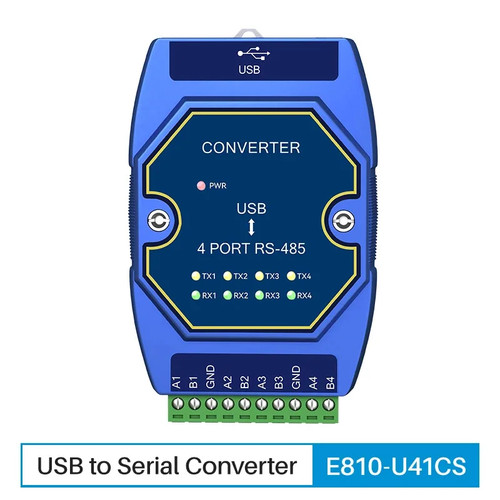 Convertitore industriale da USB a RS485/RS232/TTLCH340/FTDI EBYTE E810-U serie Type-C - Foto 8 di 17