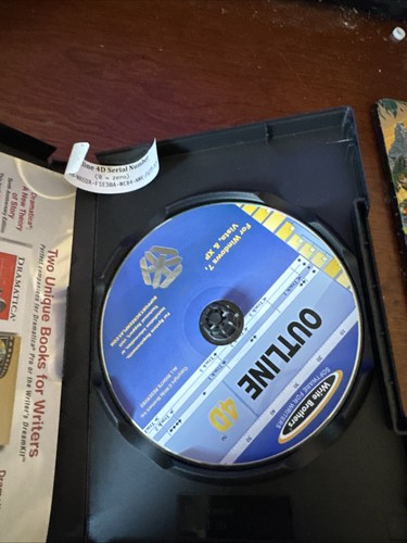 Write Brothers Outline 4D Writers Software Outliner On Steroids TV Movie Script - Photo 2/3