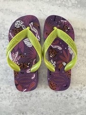 Havianas Flip Flops Girls Size 27-28 EU 29/30 USA 11/12C