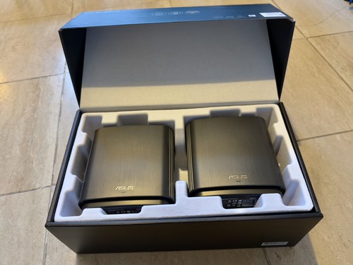 Asus Pack de 2 ZenWifi AX (XT8) Wi-Fi AiMesh AX6600 Tri-Band Mesh WiFi - Photo 4/6