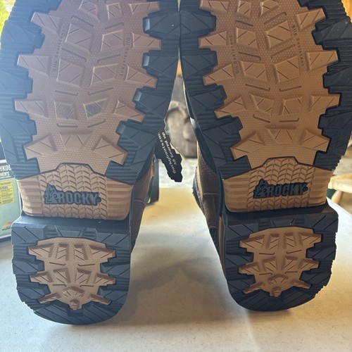 Rocky Elements RKYK080 Größe Herren 8W strapazierfähig Stahl Arbeitsstiefel Leder lesen! " - Bild 8 von 14