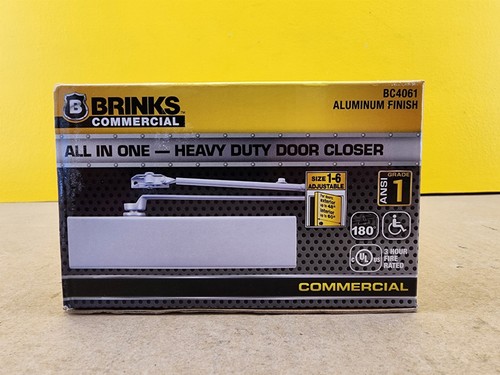 NEW SEALED Brinks BC4061 Heavy Duty All-In-One Commercial Door Closer - Picture 2 of 3