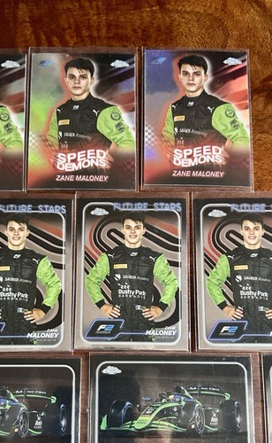 16 Stück - Topps Chrome F1 2024 | Zane Maloney - F2 Future Stars - Bild 2 von 3
