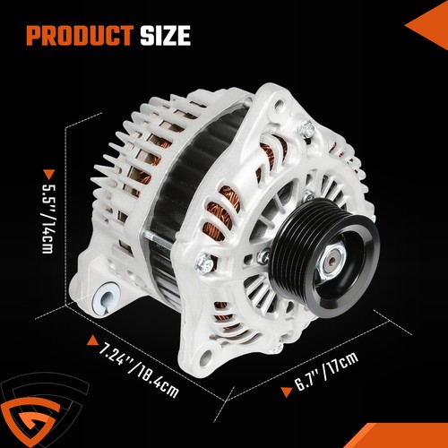 150A Alternator For Infiniti G37 2008-2010 G35 M35 Q50 Q70 Nissan 370Z 3.5L 3.7L - Picture 3 of 14