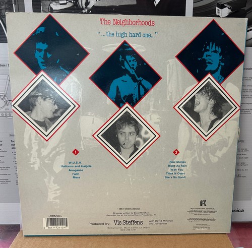 The Neighborhoods: The High Hard One LP, Restless Records - Imagen 2 de 2