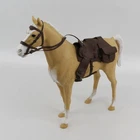 Vintage Louis Marx Johnny West Toy Horse Thunderbolt With Accessories 13.5"