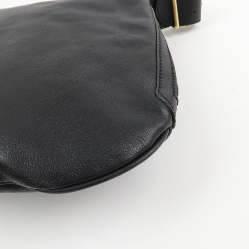 Fendi Logo Leder Schultertasche Handtasche schwarz 8BR228 echt gebraucht kostenloser Versand - Bild 13 von 22