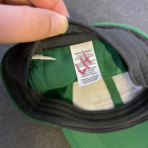 Marshall Thundering Herd Hat Men OSFA Green Nike Legacy 91 Dri Fit Stretch - Picture 6 of 8