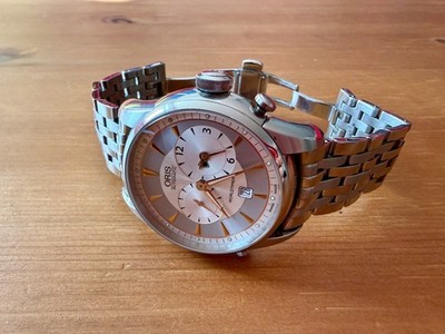 ORIS Artelier Worldtimer Komplett Set - Automatik Herrenarmbanduhr
