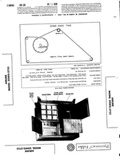 Sams Photofacts 100-3 Phonograph Airline model O5WG-2752 05WG-2752