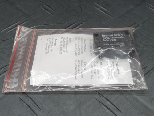 Baumer Electric Distance Sensor FPDK14P51509173B/ FPDK 14P51/509173B CH-8501 New - Picture 1 of 3