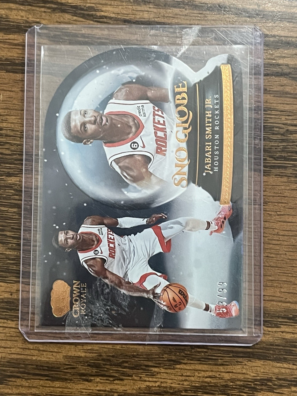 2022-23 Panini Crown Royale - Sno Globe Jabari Smith Jr. #17 /99 Rookie 🔥