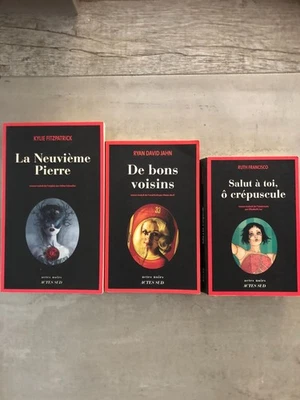 3 livres actes noirs - Photo 1/2