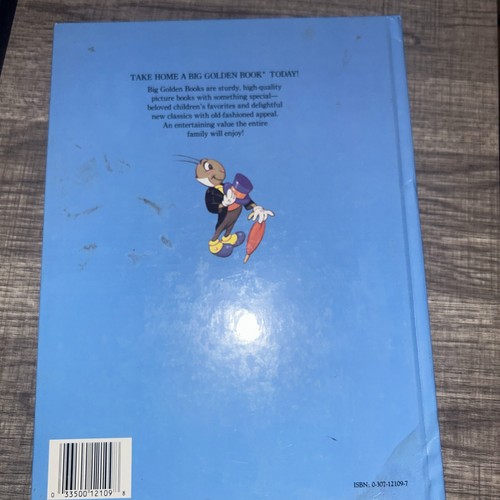 WALT DISNEY'S PINOCCHIO (BIG GOLDEN STORYBOOK) By Eugene Bradley Coco, Hardcover - Picture 7 of 7
