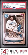 2020 TOPPS GYPSY QUEEN EXTENDED SP #301 BABE RUTH HOF PSA 10