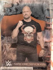 2025 Topps Chrome WWE Cactus Jack "Stone Cold" Steve Austin Base #70