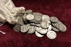 Mercury Dimes ~ 100 90% SILVER Coins ~ Circulated ~ FREE SHIPPING ! My #307