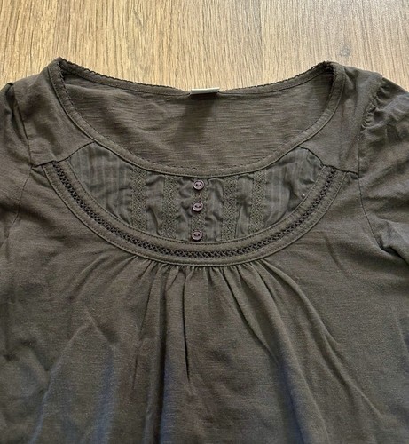 Camaieu, Damen Shirt, Anthrazit, 3/4 Arm, Gr S/36, Original - Bild 4 von 7