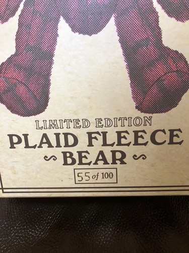 RRL Limited Fleece Bear Double RL Limited Edition used from Japan K2053 - Picture 8 of 10