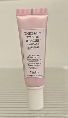 THE BALM COSMETICS Under Eye Super Jelly 0.16 oz Sample New        FAST SHIPPING