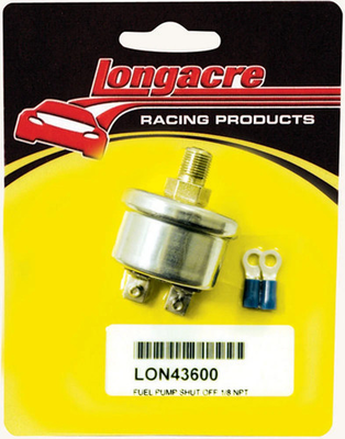 #ad Longacre Low Oil Pressure Ignition or Electric Fuel Pump Shutoff Switch $39.99