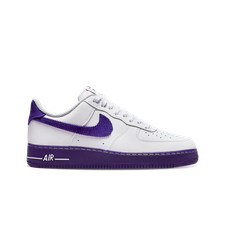 Nike Air Force 1 '07 LV8 EMB White and Court Purple