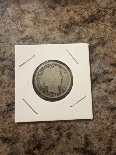 1892 25C Barber Quarter
