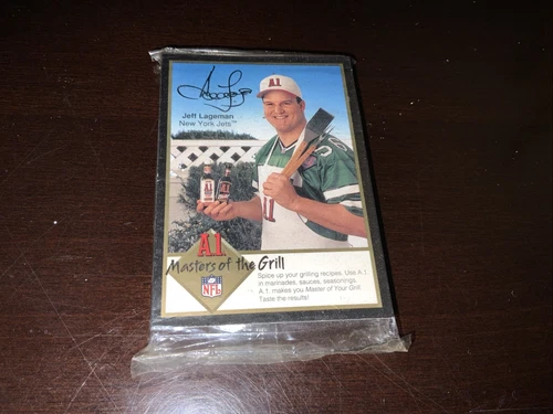 1994 A1 MASTERS OF THE GRILL NFL SET IN SEALED PACKAGE U-1911
