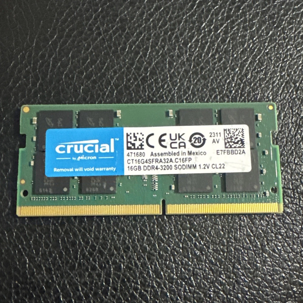 Crucial DDR4 SDRAM 16 GB Total Capacity Memory (RAM) for sale | eBay