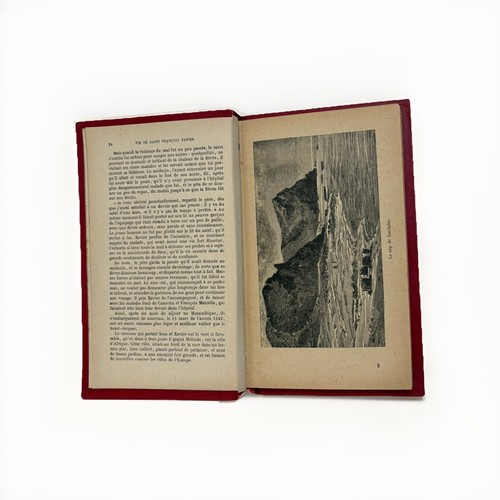 Vie de Saint François Xavier Antique French Catholic Book Alfred Mame Gilt c1890 - Bild 8 von 10