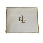 NWT Lauren Ralph Lauren Queen White Textured Bed Skirt
