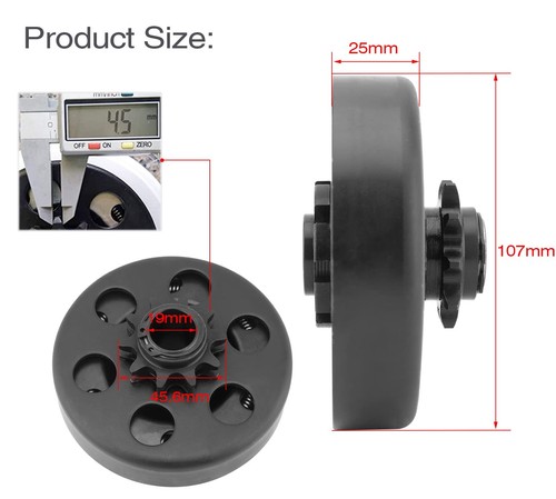 Centrifugal Clutch 3/4 inch Bore 10 Tooth Go Kart Clutch for #4041420 Chain 6... - Picture 2 of 7